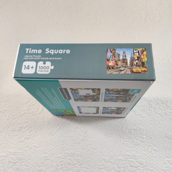 Times Square Jigsaw Puzzle 1000 Pieces,  14+ 750mmx500mm, Used, Complete - Picture 7 of 10